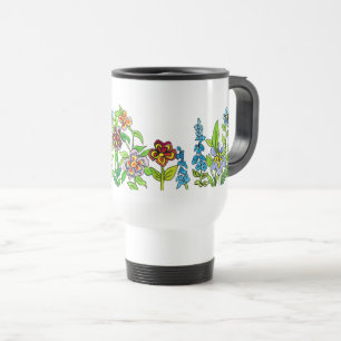 Mug De Voyage Jardin fleuri