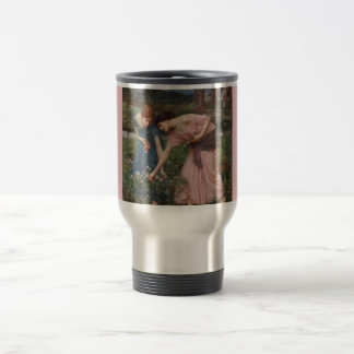 Mug De Voyage Jardin Romantique Vintage Femmes Préraphaélite