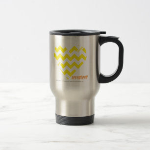 Mug De Voyage Jaune 4 de zigzag
