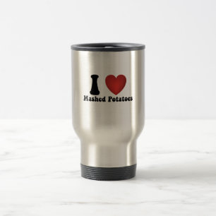 Mug De Voyage Je adore les pommes de terre écrasées Cadeau de dî