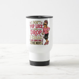 Mug De Voyage Je craque et j'espère le meilleur Humour senior