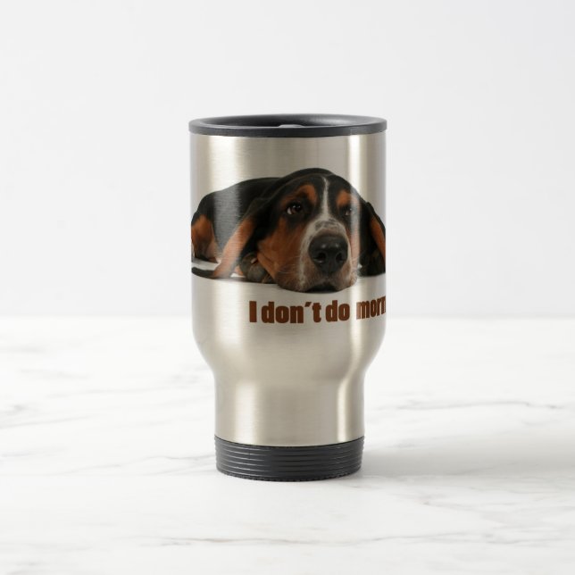 Mug De Voyage Je ne fais pas des matins (Centre)