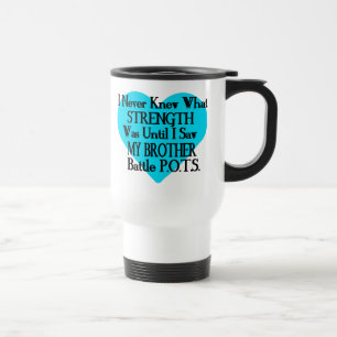 Mug De Voyage Je ne savais jamais/Cœur/Frère...POTS