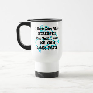 Mug De Voyage Je ne savais jamais/Muscle/Fils...POTS