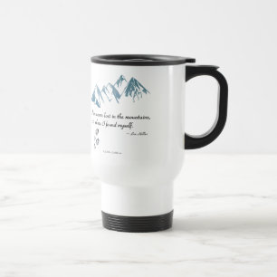 Mug De Voyage Je ne suis jamais perdu dans les montagnes, c'est