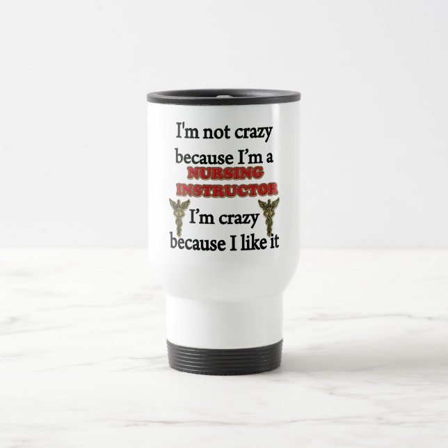 Mug De Voyage Je ne suis pas fou (Centre)