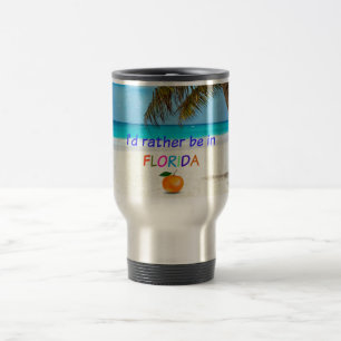 Mug De Voyage Je préférerais être en Floride