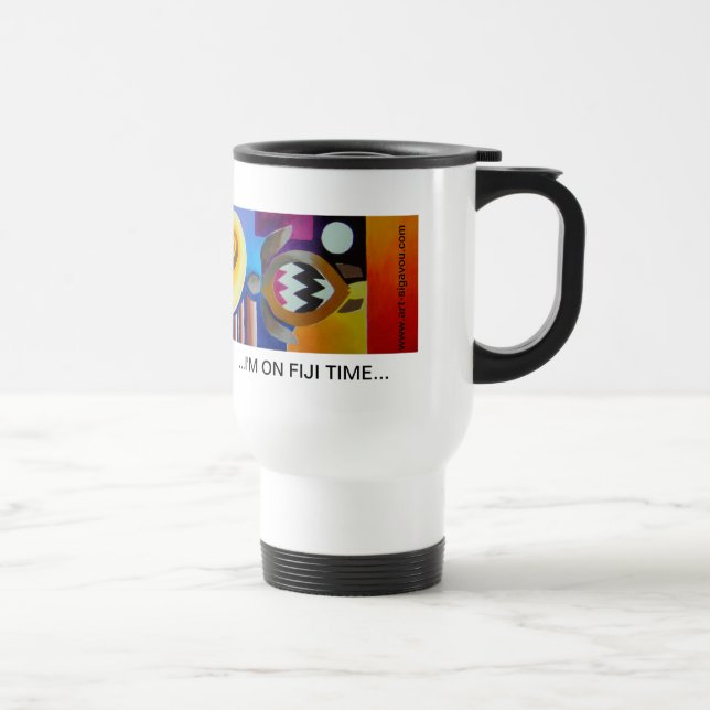 Mug De Voyage Je suis le TEMPS des FIDJI (Droite)