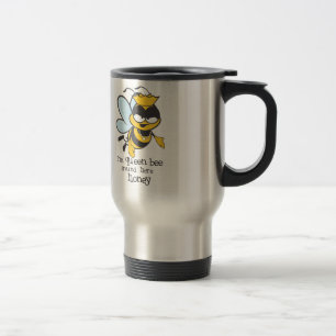 Mug De Voyage Je suis reine des abeilles autour ici de miel