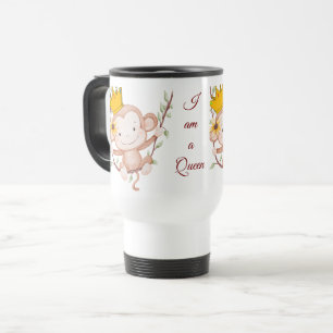 Mug De Voyage Je Suis Reine – Élégant