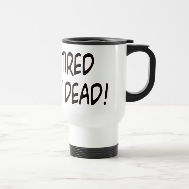 Mug De Voyage Je suis retiré pas complètement ! (Droite)