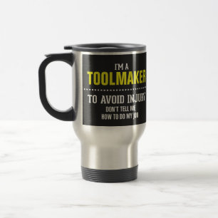 Mug De Voyage Je suis un fabricant d'outils