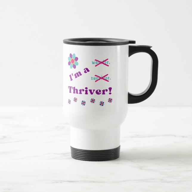 Mug De Voyage Je suis un Thriver ! (Droite)