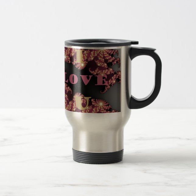 Mug De Voyage Je T'Aime Chérie (Droit)