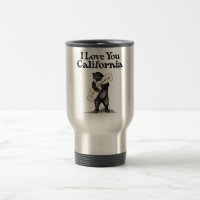 Je t'aime étreinte d'ours de la Californie