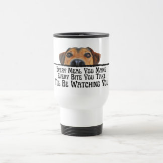 Mug De Voyage Je te regarderai Drôle Tumbler Chien