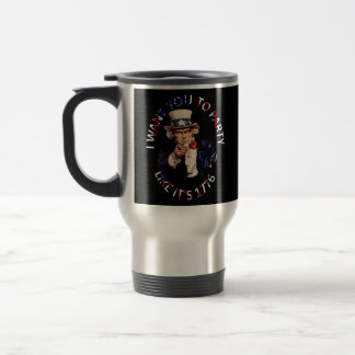 Mug De Voyage Je veux que tu fasses comme en 1776