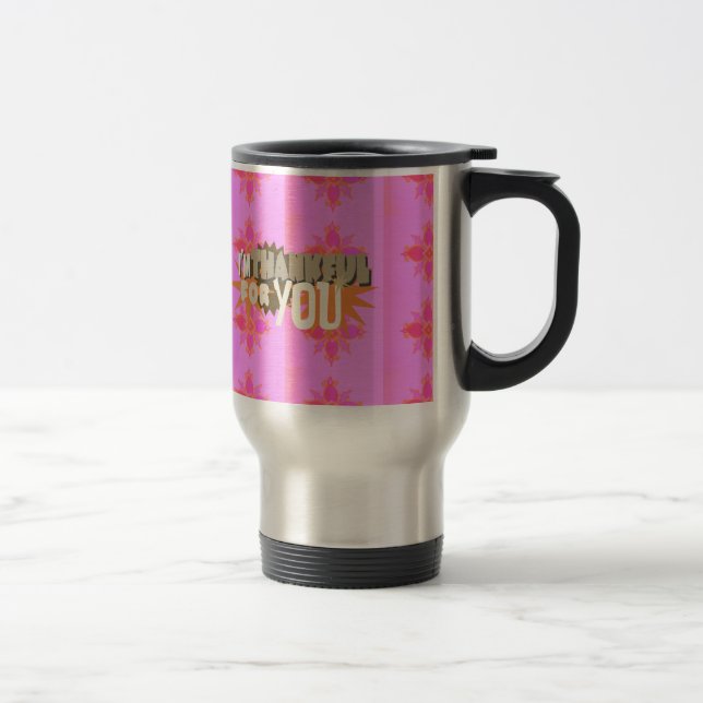 Mug De Voyage Je vous remercie : Une expression sincère (Droit)