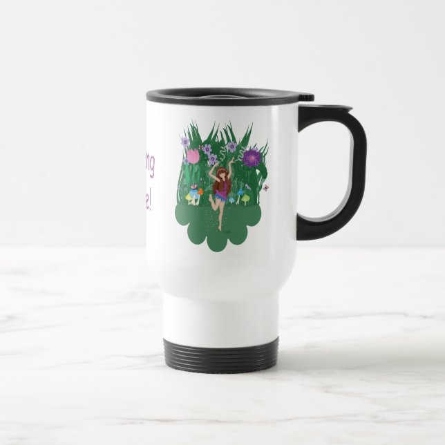 Mug De Voyage Jen la fleur dansante (Droite)