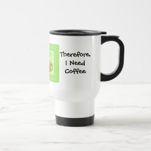 Mug De Voyage J'Enseigne Le Design Humoristique Du Café En Disan