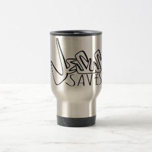 MUG DE VOYAGE JÉSUS SAUVE GRAFFITI