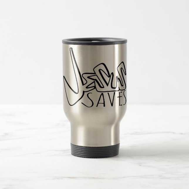 MUG DE VOYAGE JÉSUS SAUVE GRAFFITI (Centre)