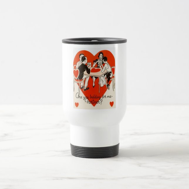 Mug De Voyage Jeu du Pont de la Saint-Valentin (Centre)