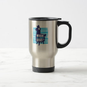 Mug De Voyage Jeu Llama où nous atterrissons garçons Ados graphi