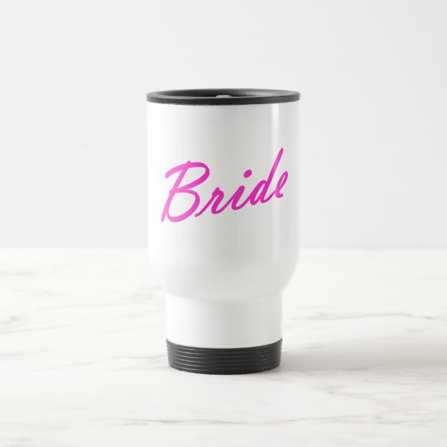 Mug De Voyage Jeune mariée (Centre)