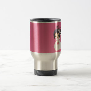 Mug De Voyage Jeune mariée et domestique d'honneur