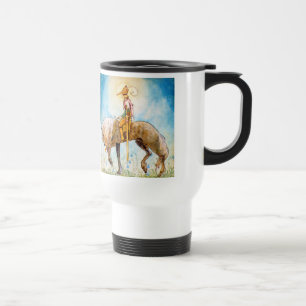 Mug De Voyage Jeune prince sur un cheval