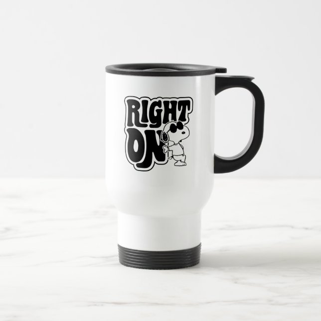 Mug De Voyage Joe Cool - Juste Activé (Droite)