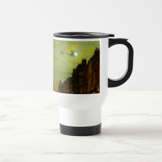 Mug De Voyage John Atkinson Grimshaw Quais de Glasgow (Droite)