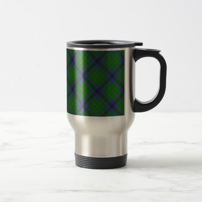 Mug De Voyage Johnstone Scottish Clan Tartan Design (Droit)
