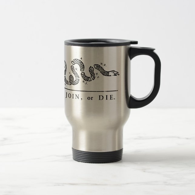 Mug De Voyage Joignez ou mourez - libertaire (Droit)