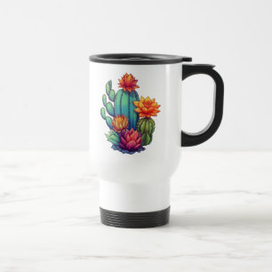 Mug De Voyage Joli cactus en fleurs