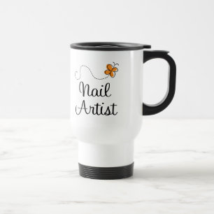 Mug De Voyage Joli cadeau d'artiste de clou