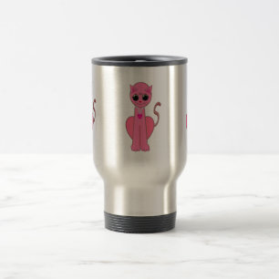 Mug De Voyage Joli chat rose