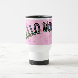 Mug De Voyage Joli Rainbow Hello World
