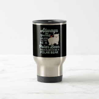 Mug De Voyage Jolie Ice Porte Un Ours Polaire Lover