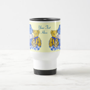 Mug De Voyage jolie photo d'enfants avec trois vieux ours