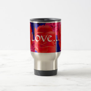 Mug De Voyage Jolie Rose rouge II