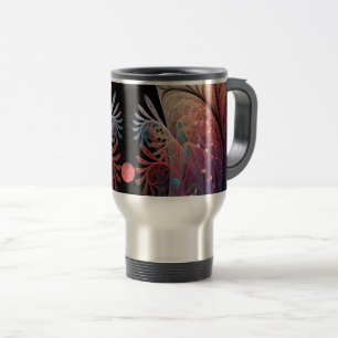 Mug De Voyage Jonglage Abstrait Art moderne Imaginaire fractal