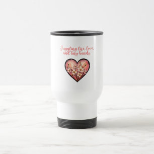 Mug De Voyage Jongler la vie l'amour les petites mains Maman drô