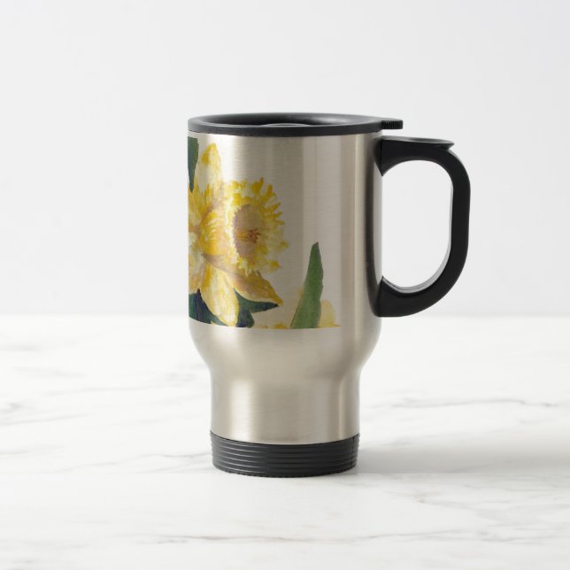 Mug De Voyage Jonquilles de printemps (Droit)
