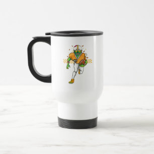 Mug De Voyage Joueur de football zombie demi-arrière