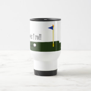 Mug De Voyage jouez au golf comment je roule