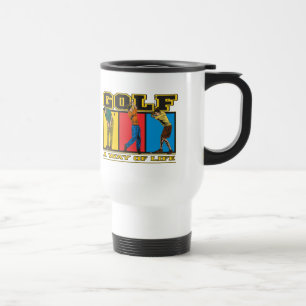Mug De Voyage Jouez au golf un mode de vie