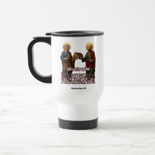 Mug De Voyage Jour de la Saint-Pierre et Saint-Paul Deux Piliers