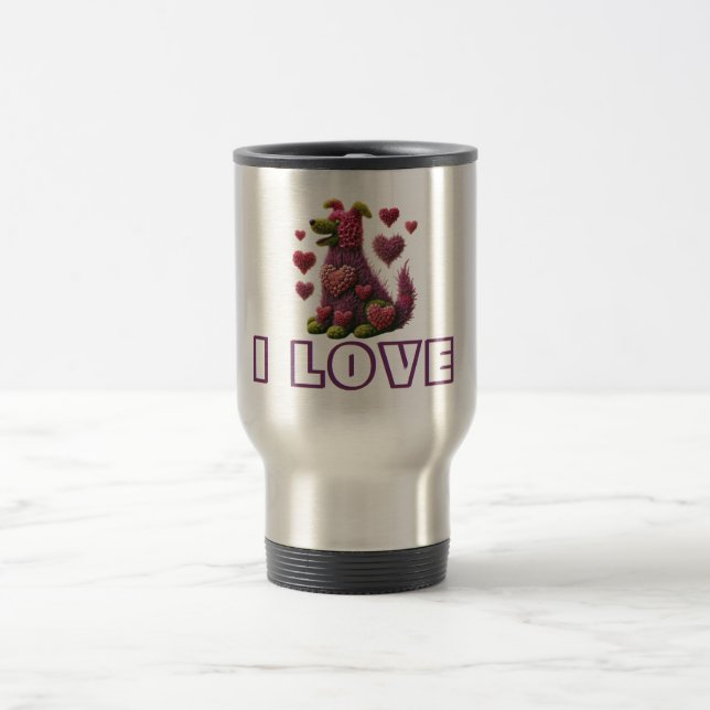 Mug De Voyage Jour de la Saint Valentin (Centre)
